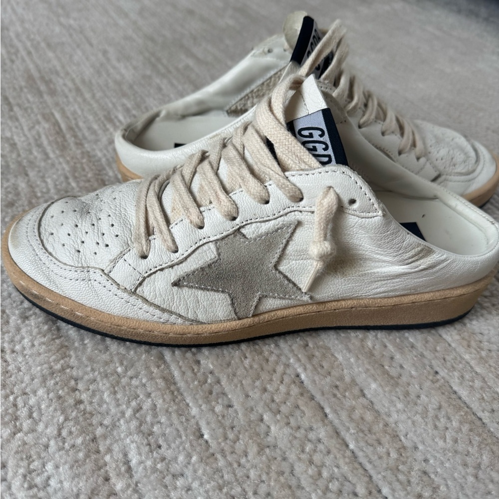 Golden Goose Cream Sneakers